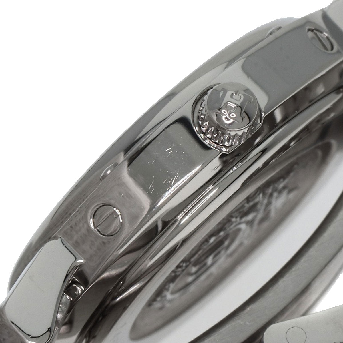 HERMES Watches Quartz CL4.210 Stainless Steel , Stainless Steel Silver Clipper white dial Women Used