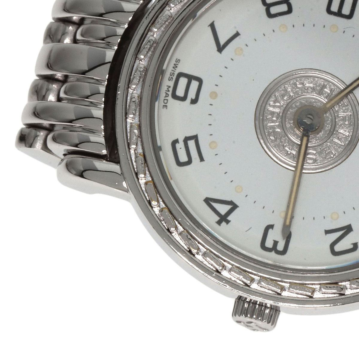 HERMES Watches Quartz SE4.210 Stainless Steel Silver Serie white dial