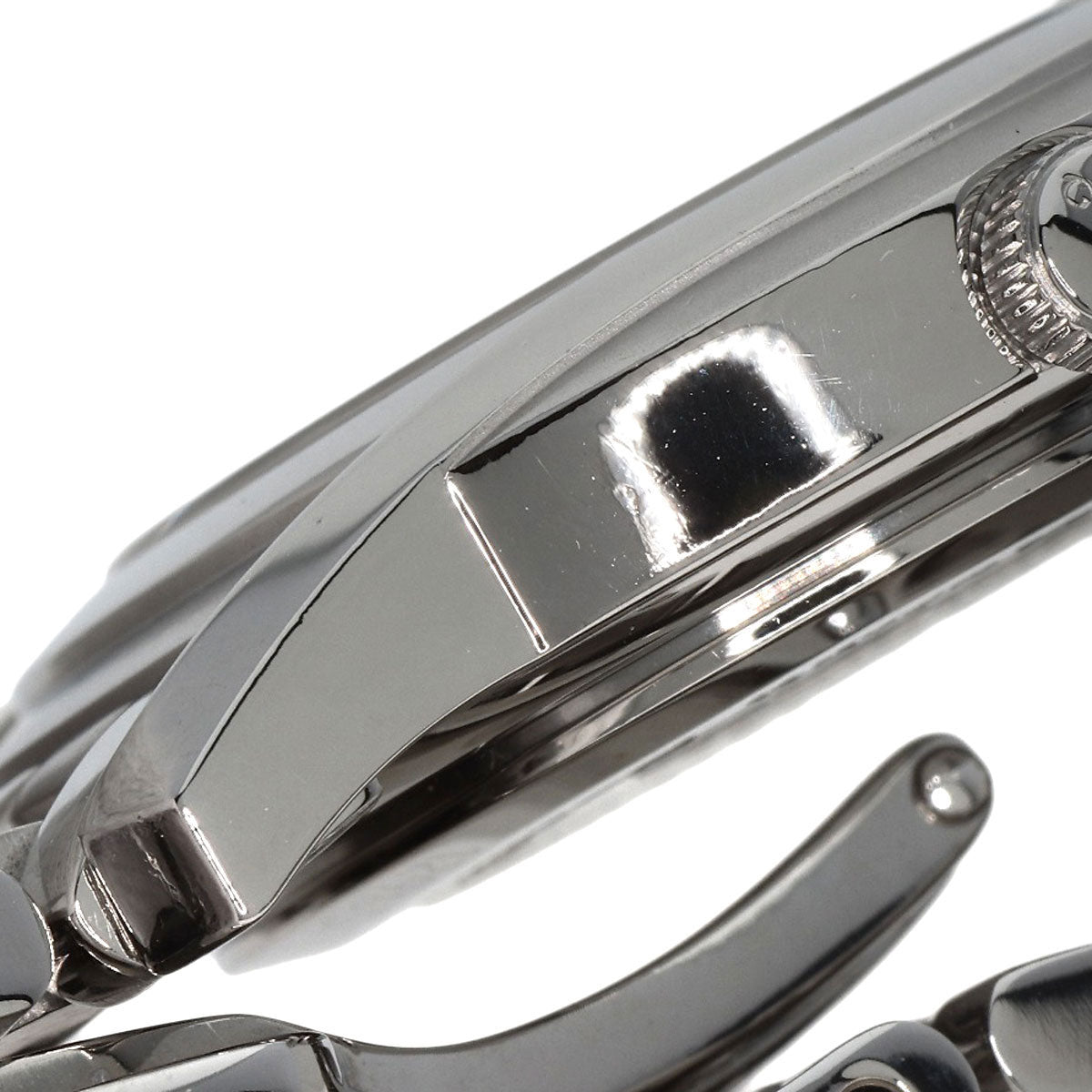 GUCCI Watches Quartz 5500L Stainless Steel , Stainless Steel Silver Round face Silver dial Women Used
