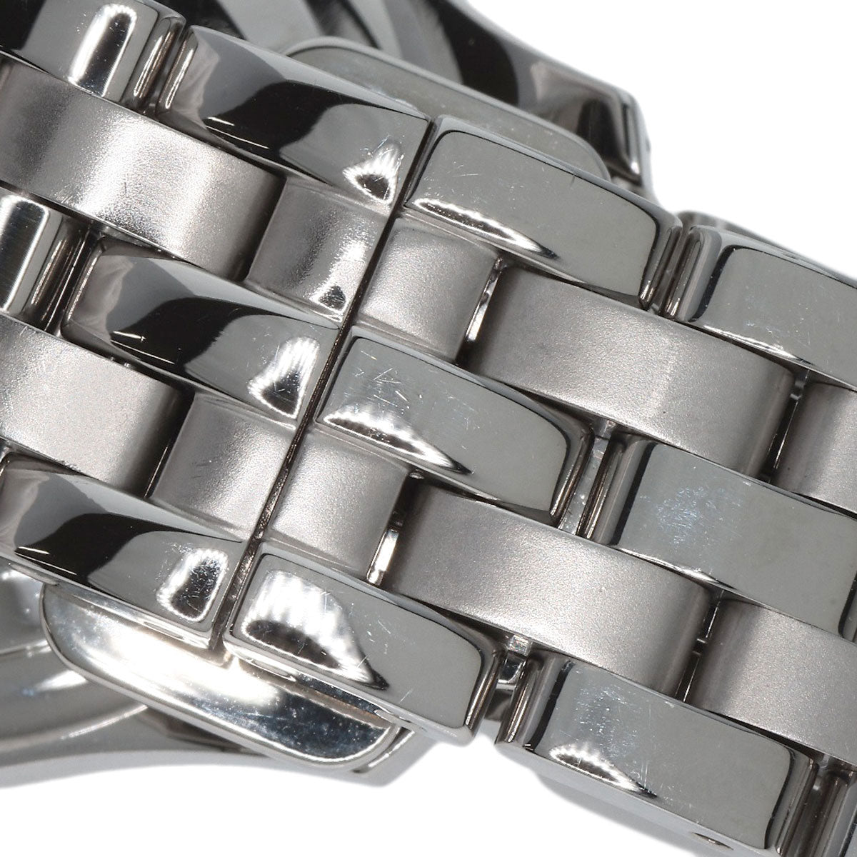 GUCCI Watches Quartz 5500L Stainless Steel , Stainless Steel Silver Round face Silver dial Women Used