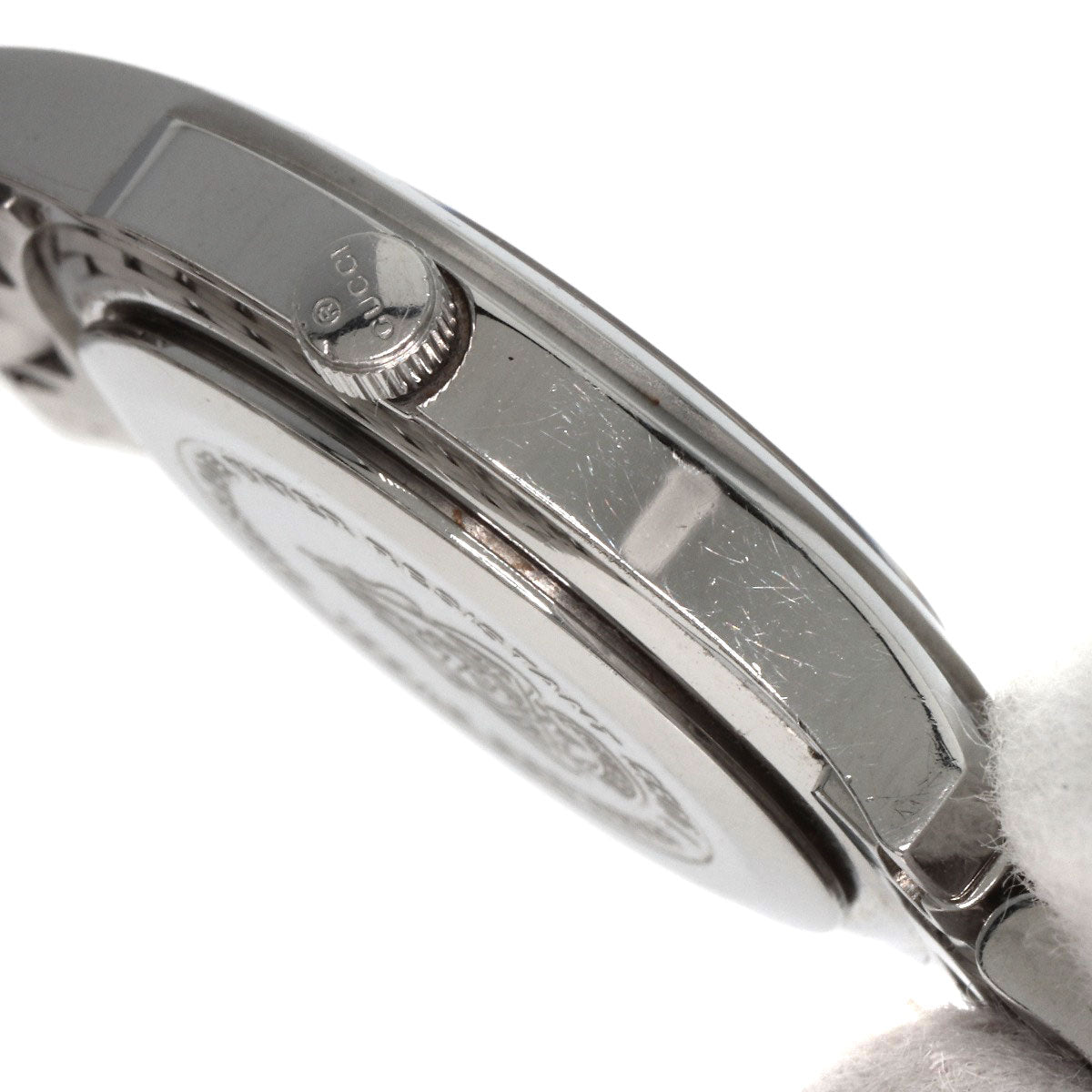 GUCCI Watches Quartz 5500L Stainless Steel Silver Round face white dial