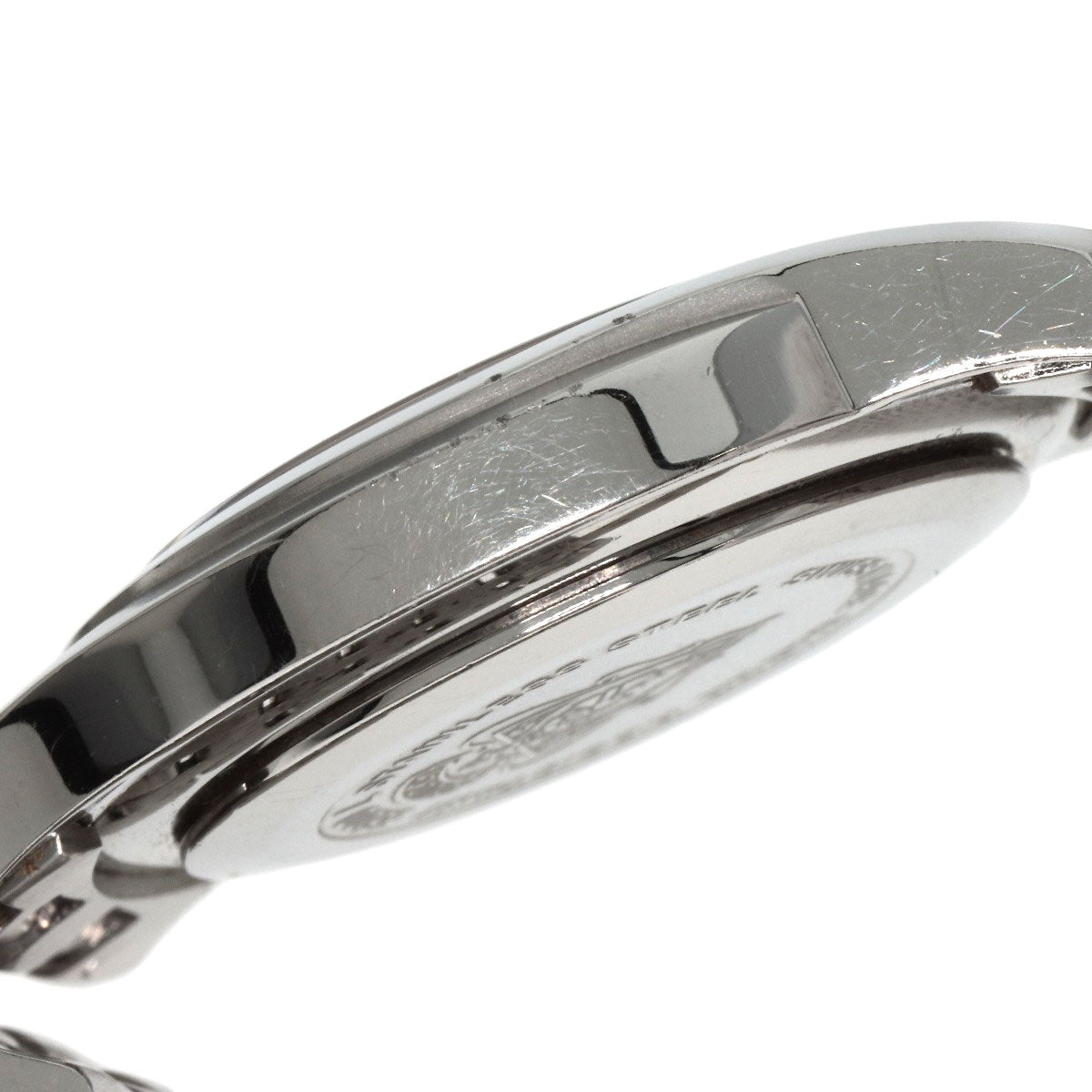 GUCCI Watches Quartz 5500L Stainless Steel Silver Round face white dial