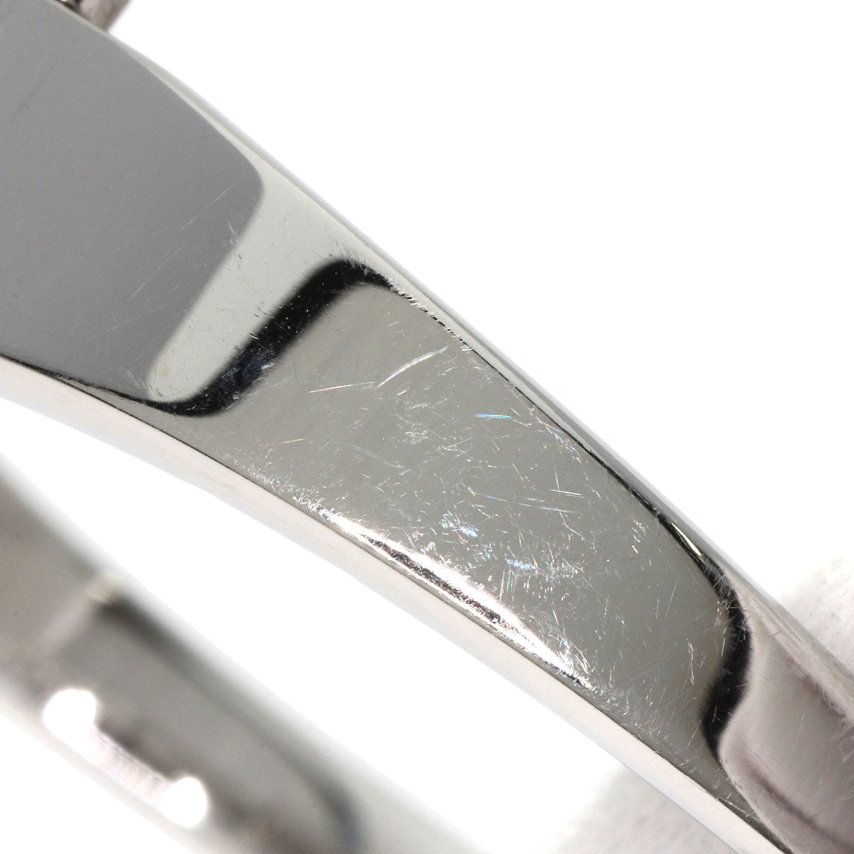 GUCCI Watches Quartz 1500L Stainless Steel Silver Square face Pink shell dial