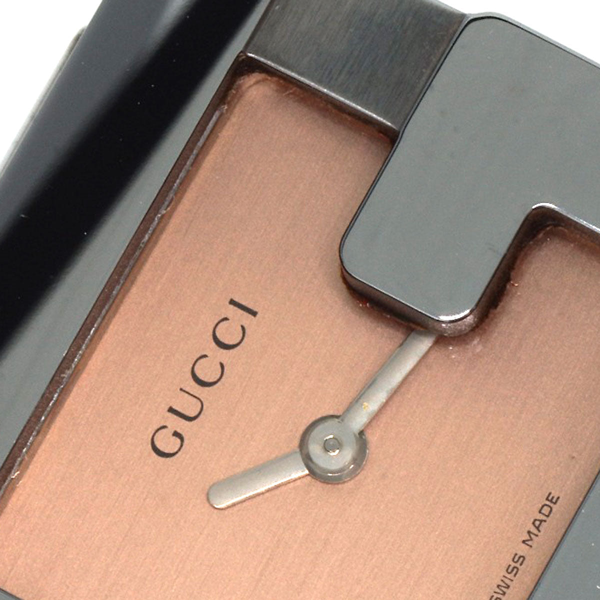 GUCCI Watches Quartz 3600L Stainless Steel Silver G Square Orange dial