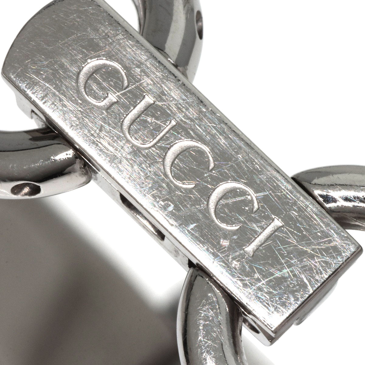 GUCCI Watches Quartz 1500L Stainless Steel Silver Square face black dial