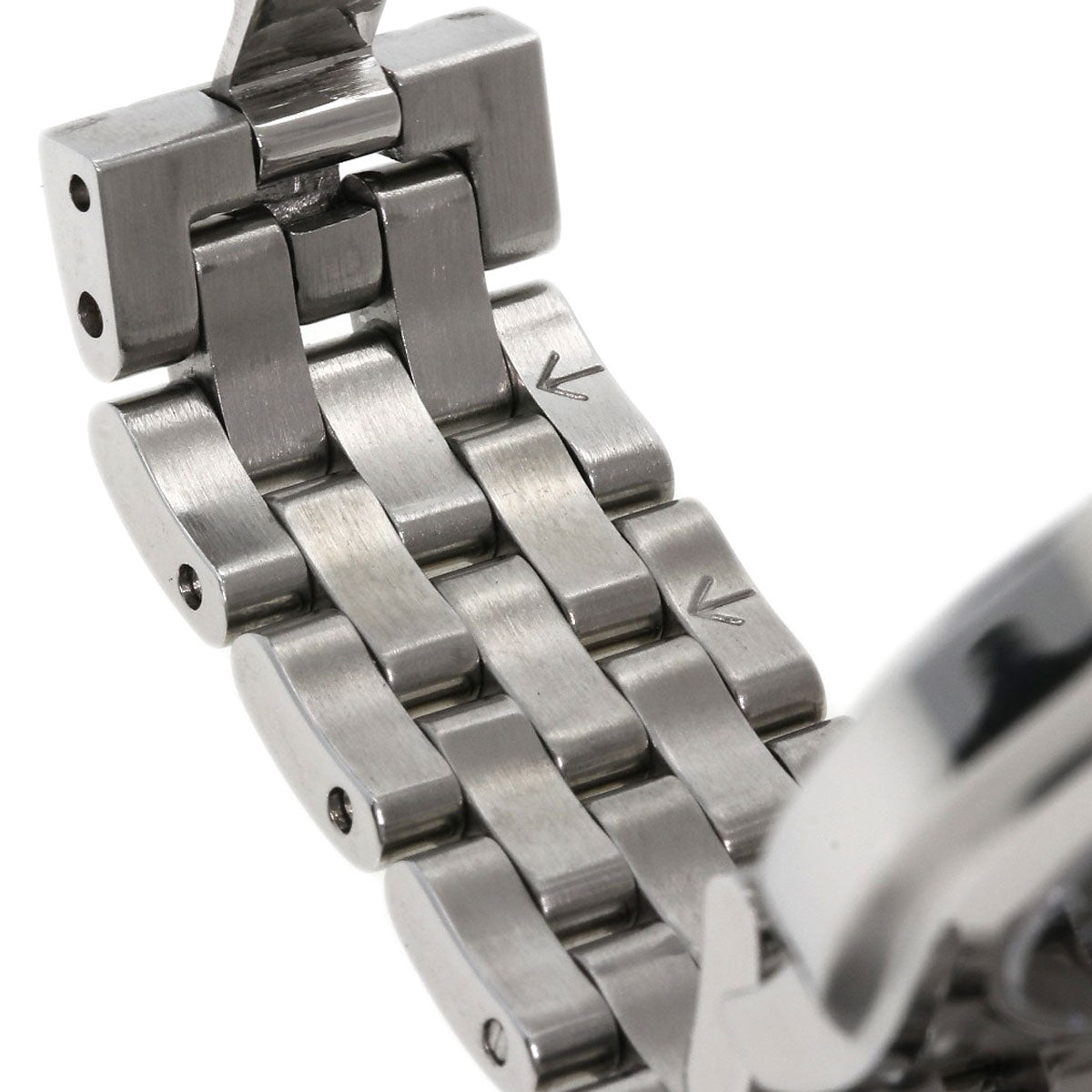 GUCCI Watches Quartz 5500L Stainless Steel Silver Round face black dial