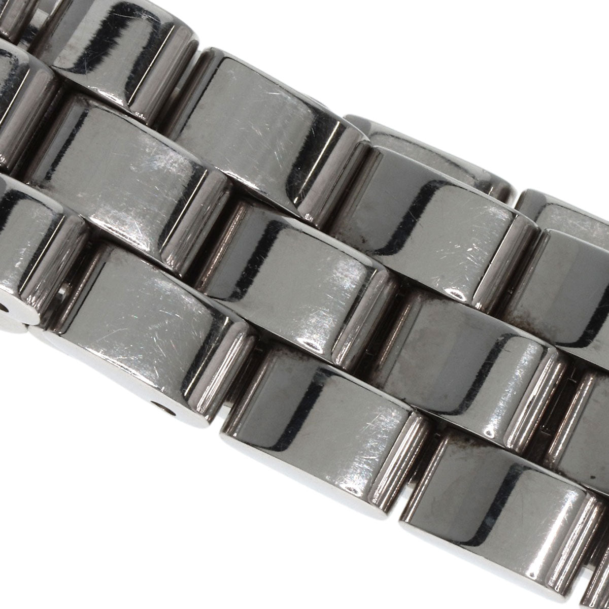 GUCCI Watches Quartz 3600L Stainless Steel Silver Square face black dial