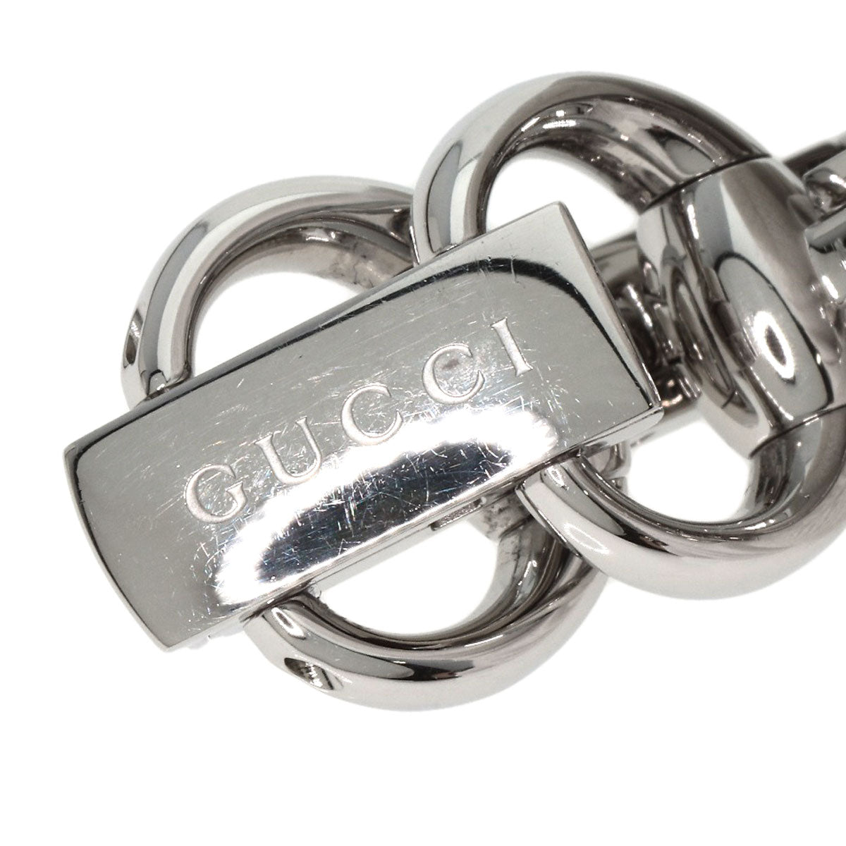 GUCCI Watches Quartz 116.3 Stainless Steel , Stainless Steel Silver Signoria White shell dial Women Used