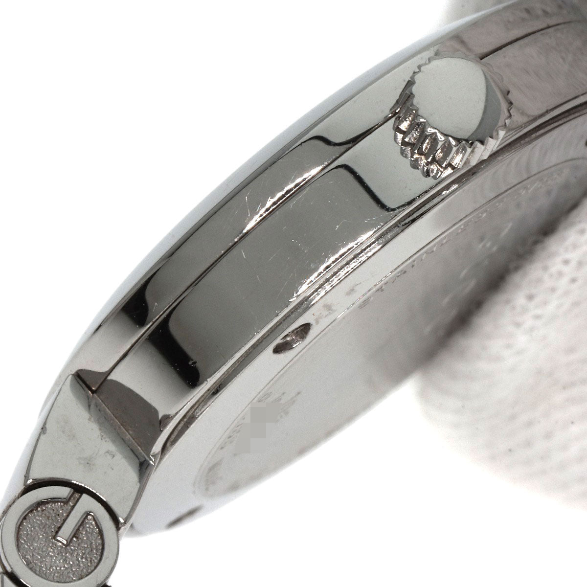 GUCCI Watches Quartz 105 Stainless Steel Silver Round face white dial