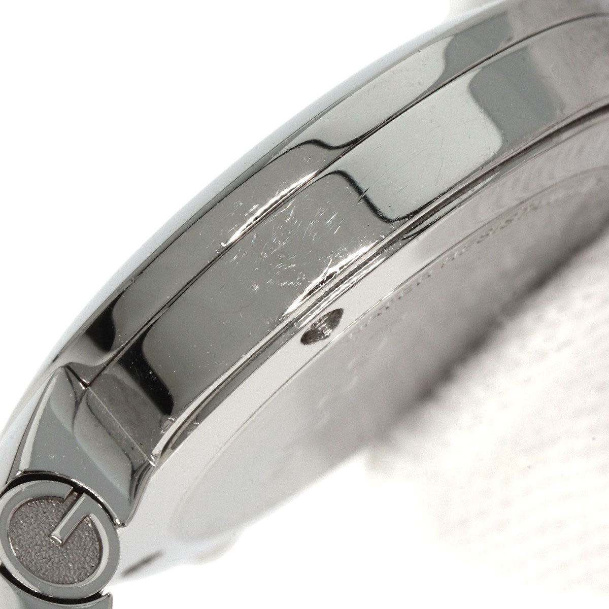 GUCCI Watches Quartz 105 Stainless Steel Silver Round face white dial