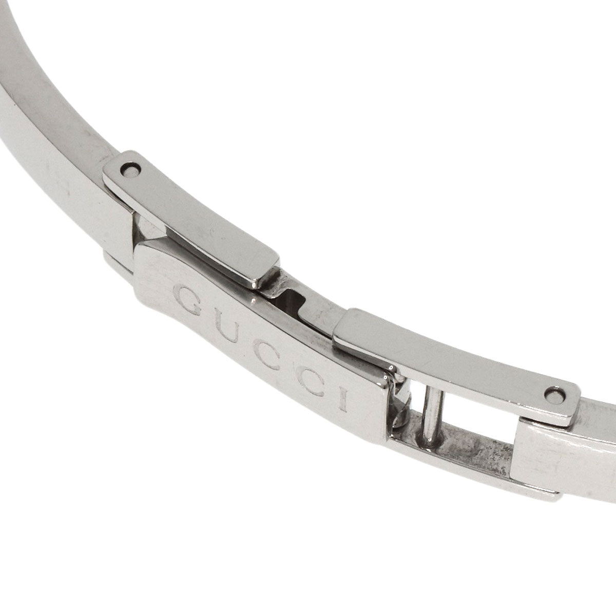GUCCI Watches Quartz 105 Stainless Steel Silver Round face white dial