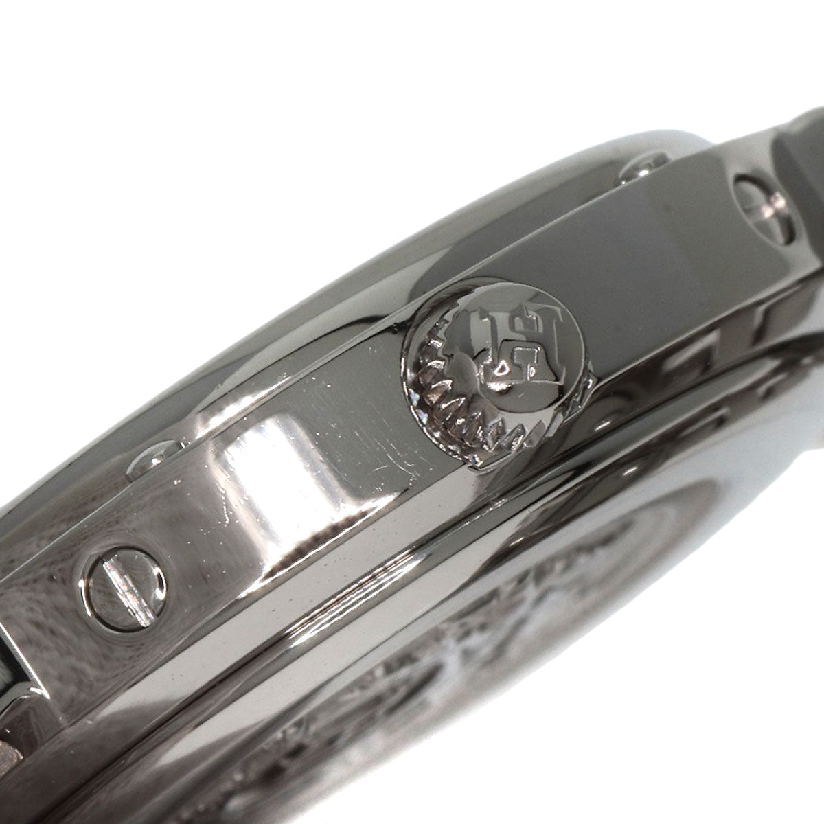 HERMES Watches Quartz CL4.210 Stainless Steel , Stainless Steel Silver Clipper blue dial Women Used