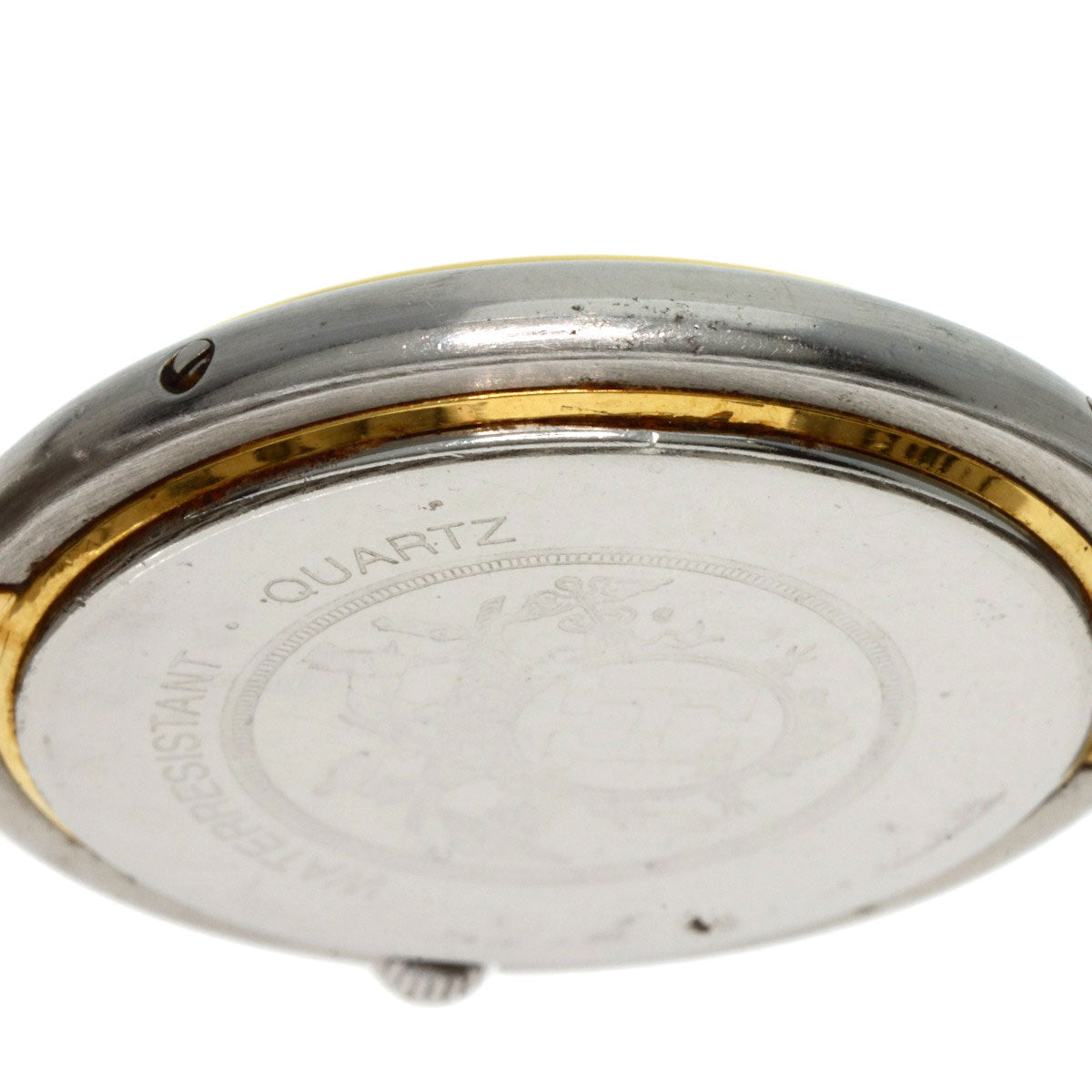 HERMES Watches Quartz Stainless Steel , SSxGP gold profile white dial mens Used