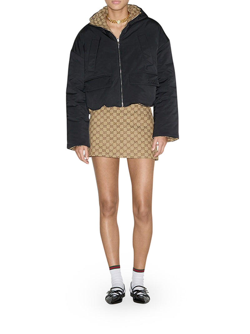 Gucci Women Reversible Polyester Bomber Jacket