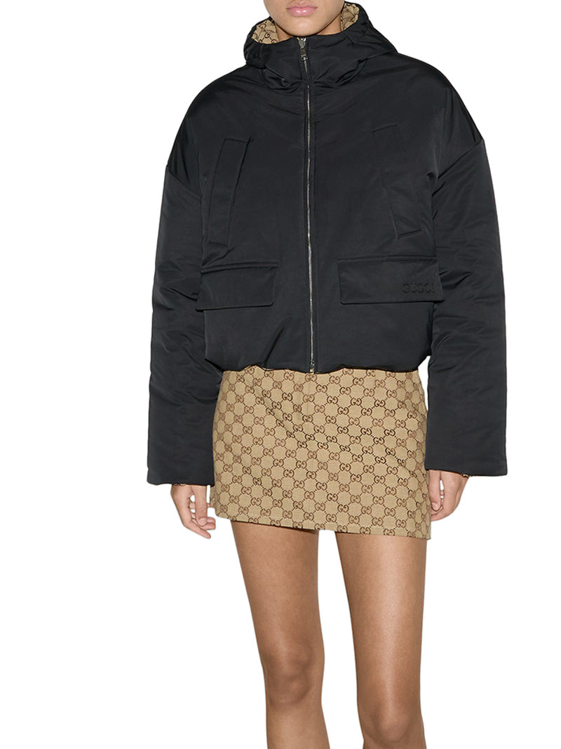 Gucci Women Reversible Polyester Bomber Jacket