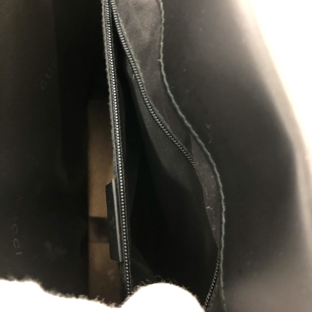 GUCCI Handbag 2058 leather black logo