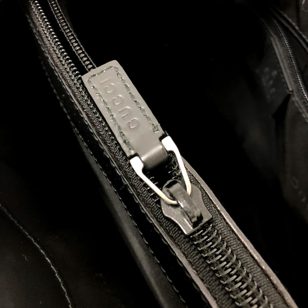GUCCI Handbag 2058 leather black logo