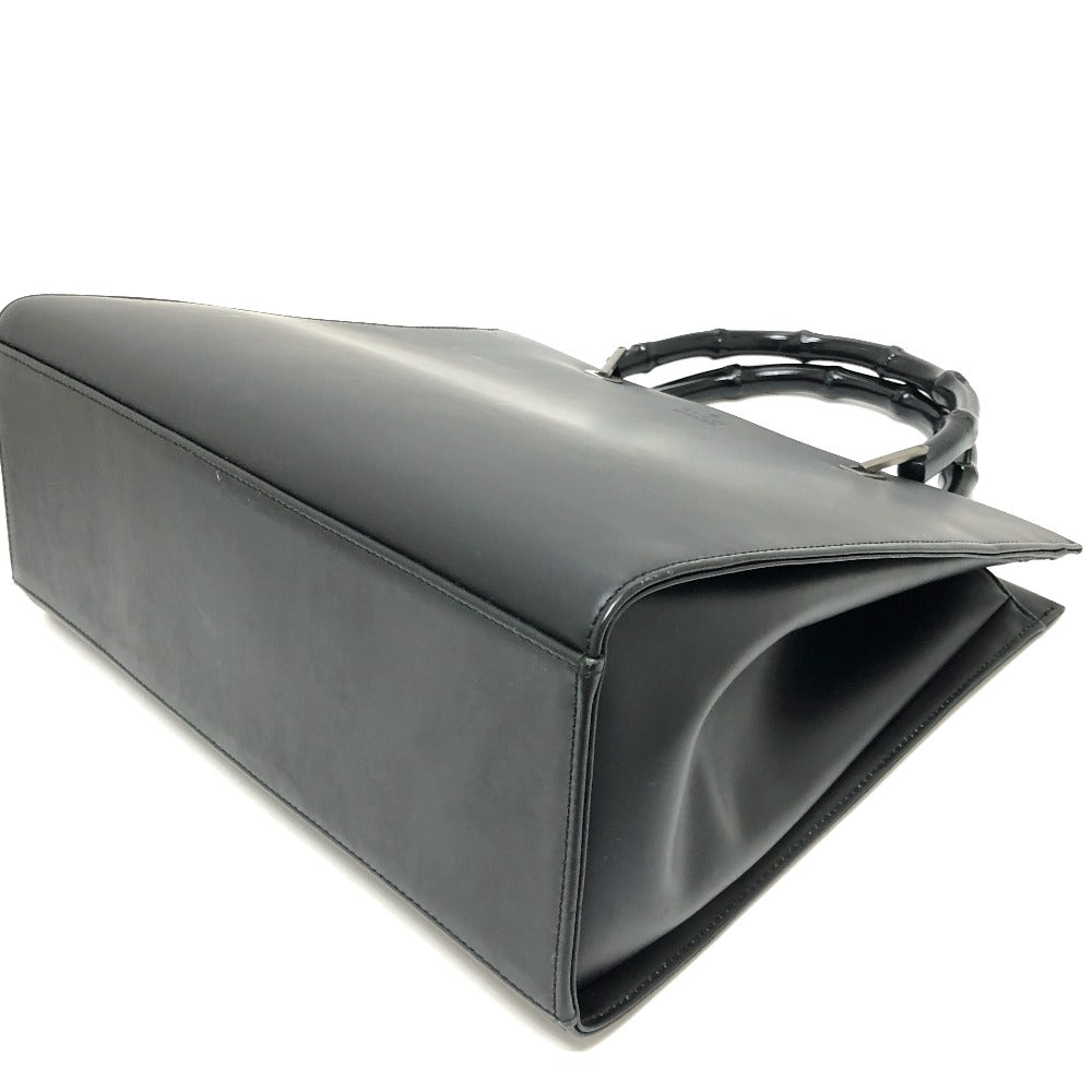 GUCCI Handbag 2058 leather black logo