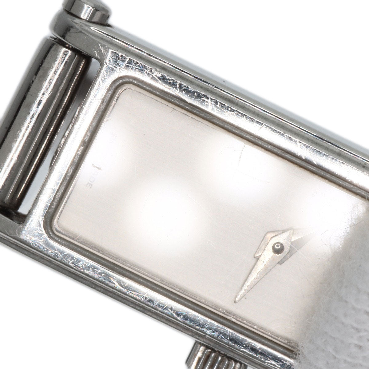 GUCCI Watches Quartz 1500L Stainless Steel Silver Square face Silver dial