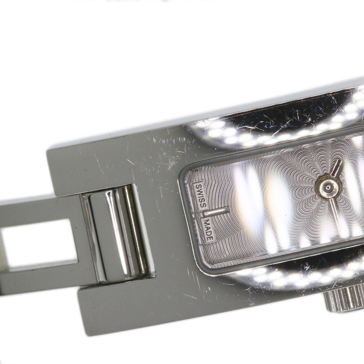 GUCCI Watches Quartz Stainless Steel , Stainless Steel Silver 3900L Silver dial Women Used