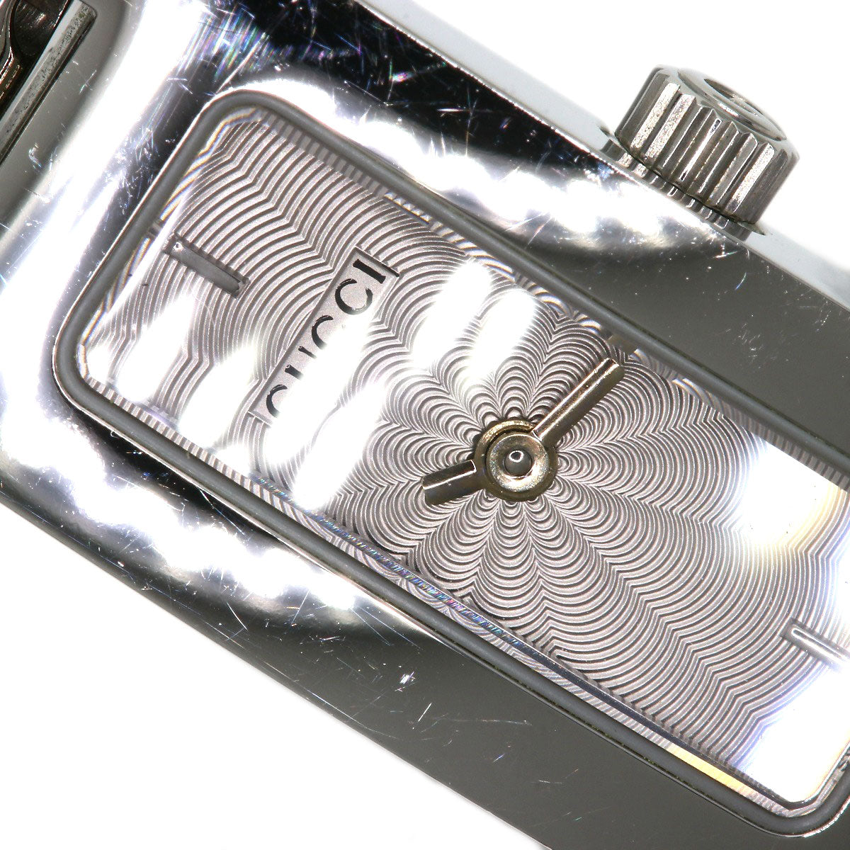 GUCCI Watches Quartz Stainless Steel , Stainless Steel Silver 3900L Silver dial Women Used