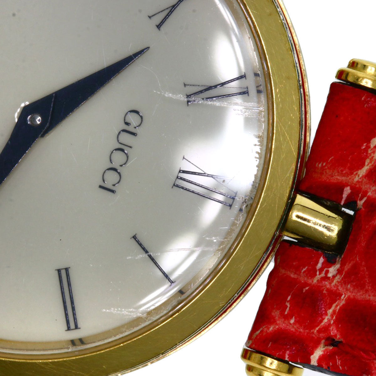 GUCCI Watches Quartz Gold Plated gold Sherry line Ivory dial