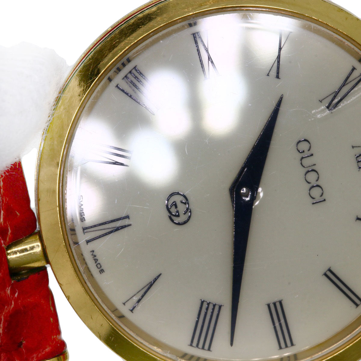 GUCCI Watches Quartz Gold Plated gold Sherry line Ivory dial