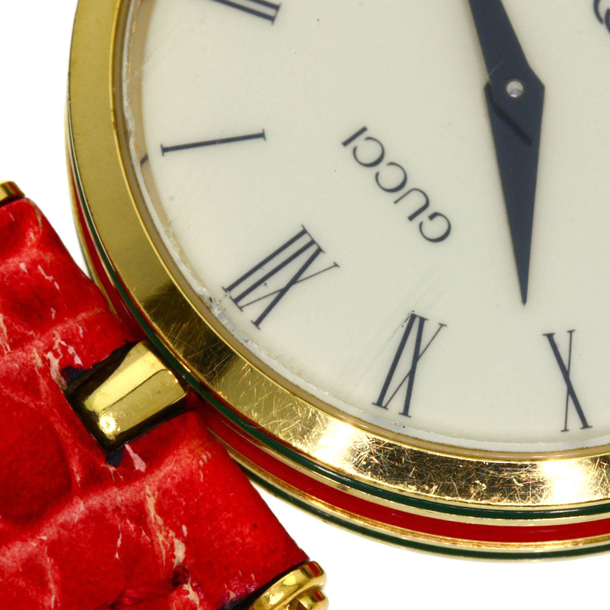 GUCCI Watches Quartz Gold Plated gold Sherry line Ivory dial