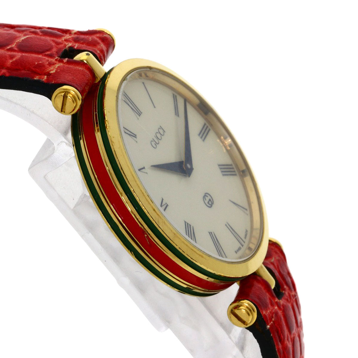 GUCCI Watches Quartz Gold Plated gold Sherry line Ivory dial