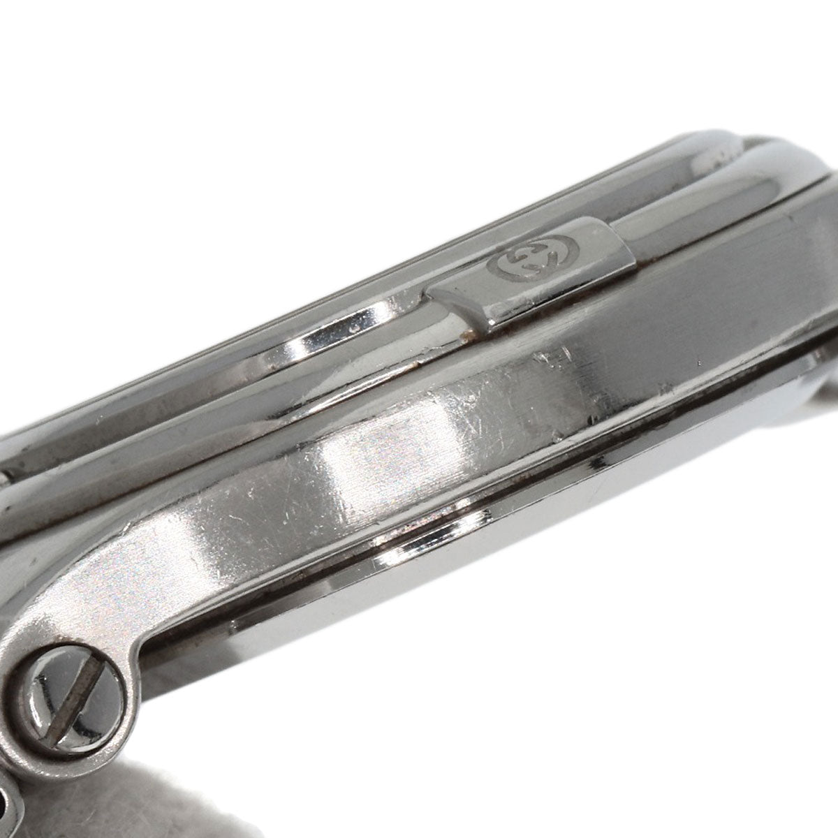 GUCCI Watches Quartz 9040L Stainless Steel Silver Round face Silver dial