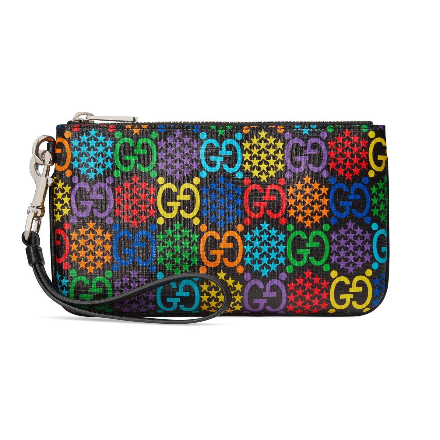 Gucci GG Psychedelic Wristlet Zip Pouch