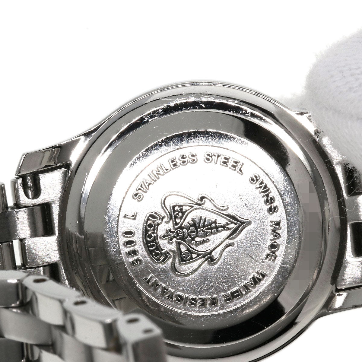 GUCCI Watches Quartz Stainless Steel , Stainless Steel Silver 5500L Silver dial Women Used