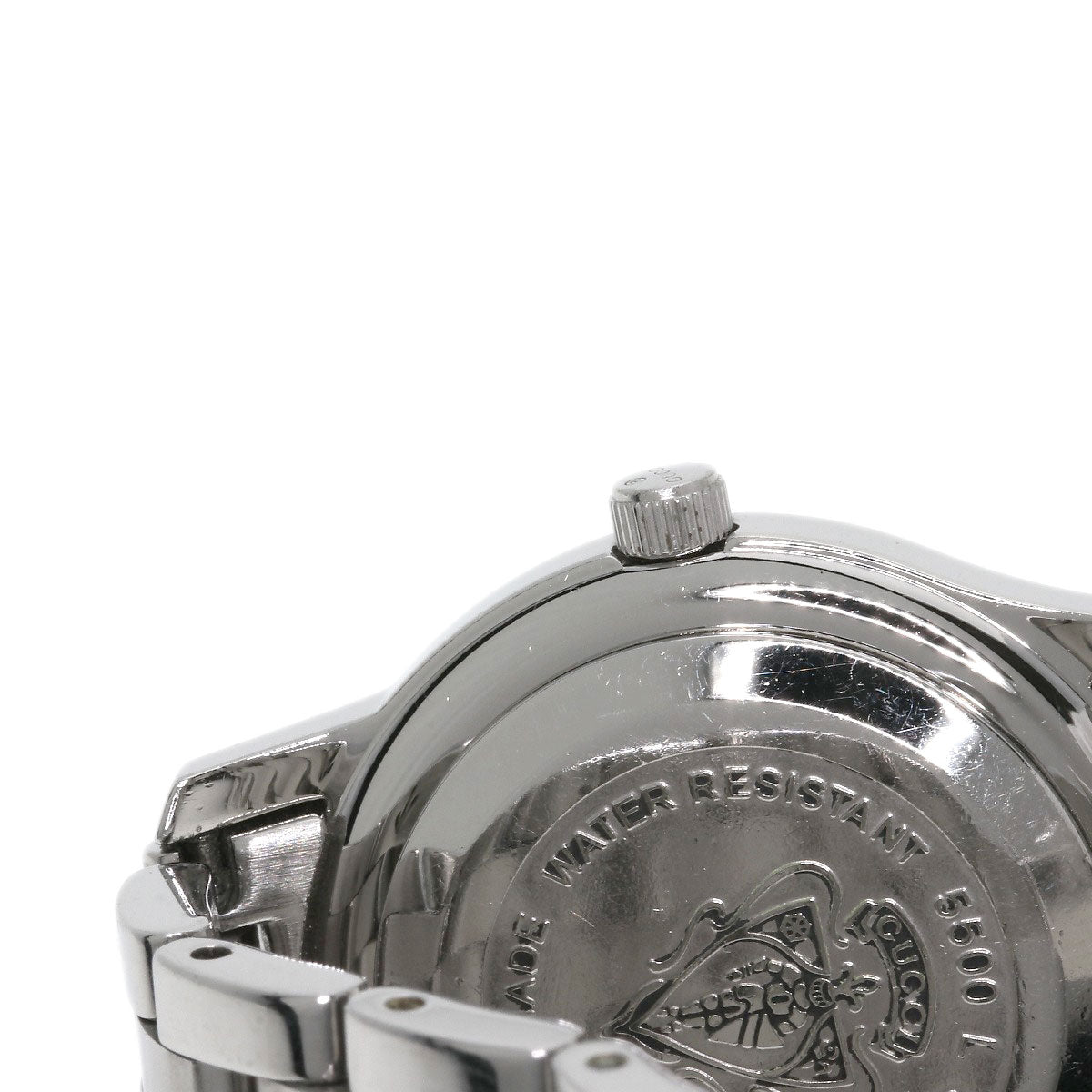 GUCCI Watches Quartz Stainless Steel , Stainless Steel Silver 5500L Silver dial Women Used