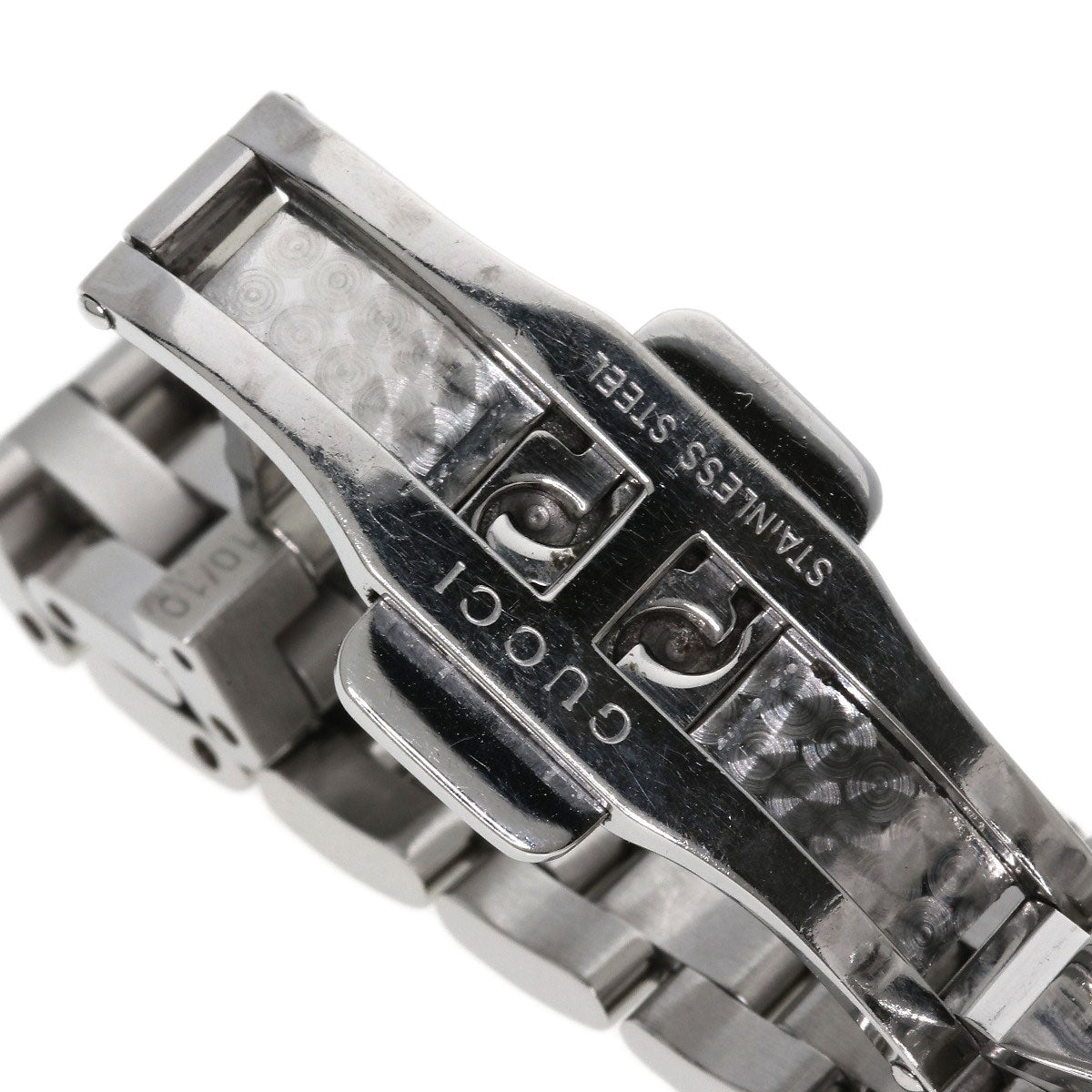 GUCCI Watches Quartz Stainless Steel , Stainless Steel Silver 5500L Silver dial Women Used