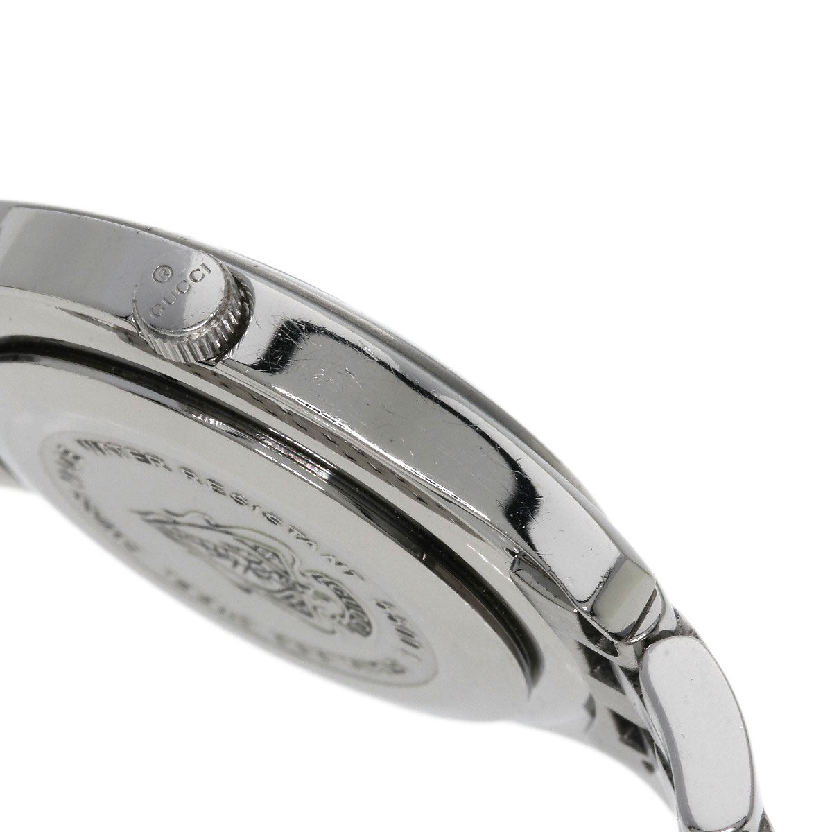 GUCCI Watches Quartz Stainless Steel , Stainless Steel Silver 5500L Silver dial Women Used