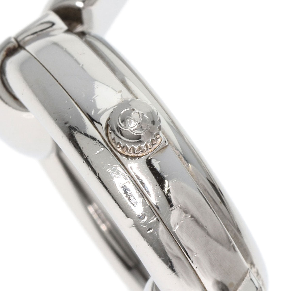 GUCCI Watches Quartz 1400L Stainless Steel Silver Round face black dial