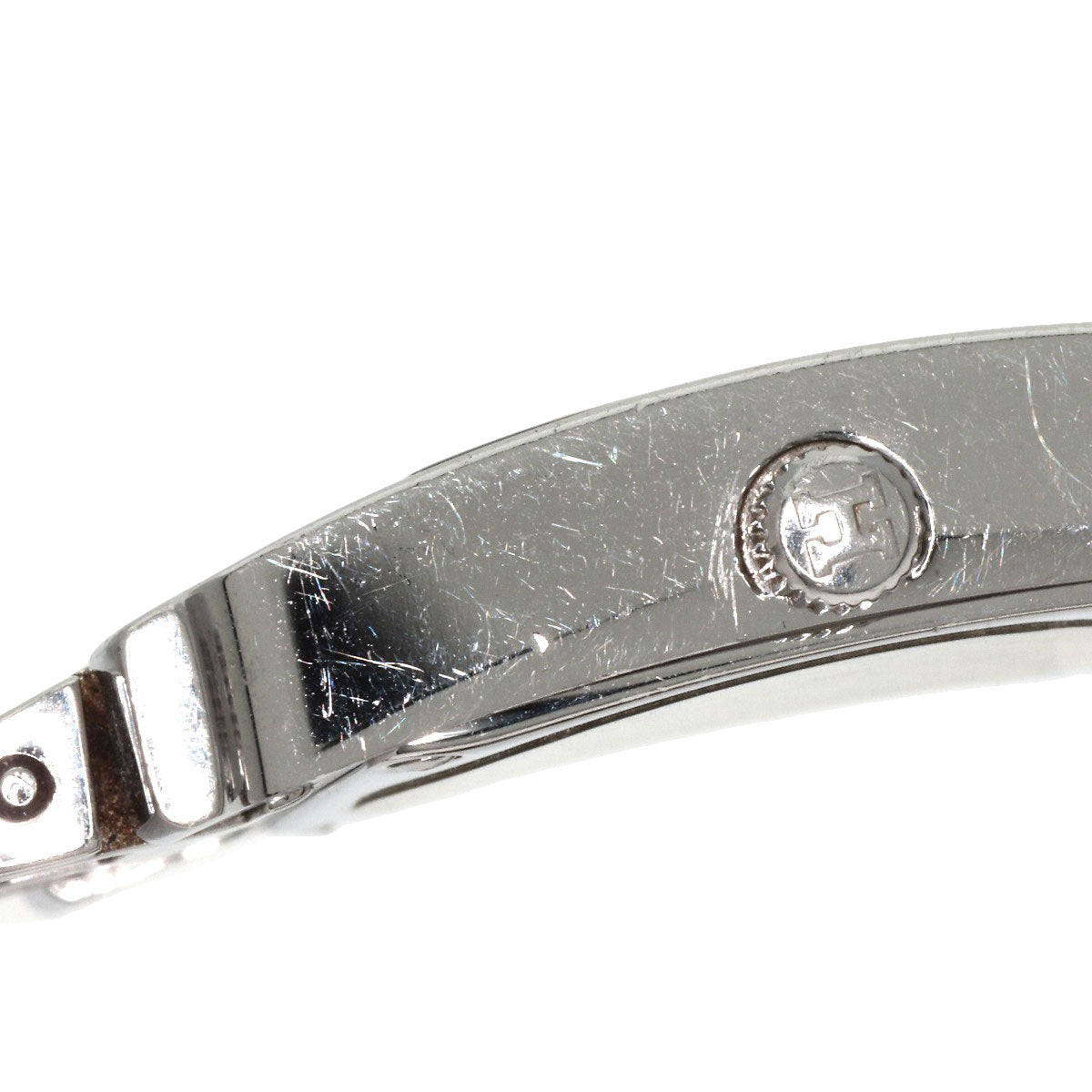 HERMES Watches Quartz HH1.210 Stainless Steel , Stainless Steel Silver H watch Silver dial Women Used