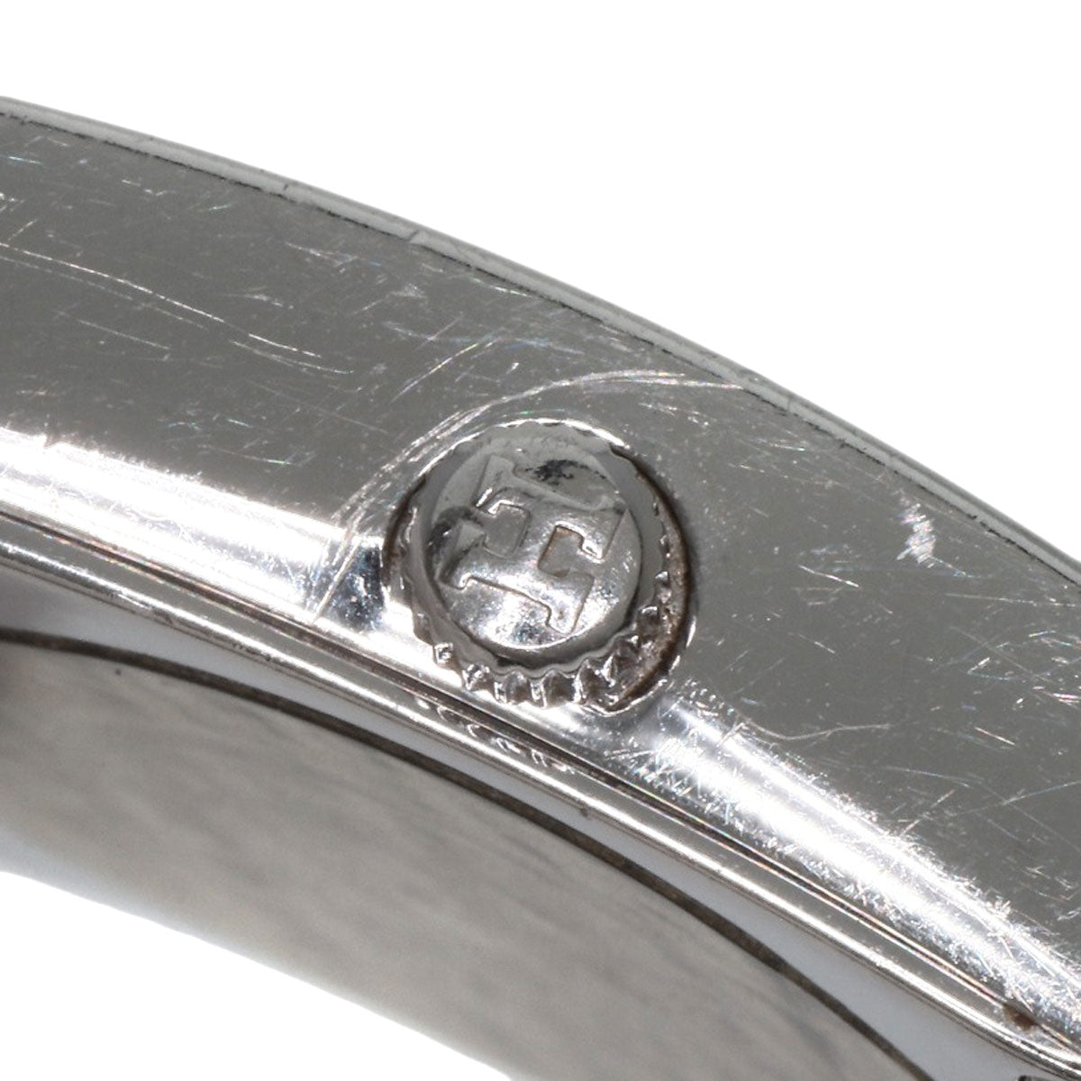 HERMES Watches Quartz HH1.210 Stainless Steel , Stainless Steel Silver H watch Silver dial Women Used