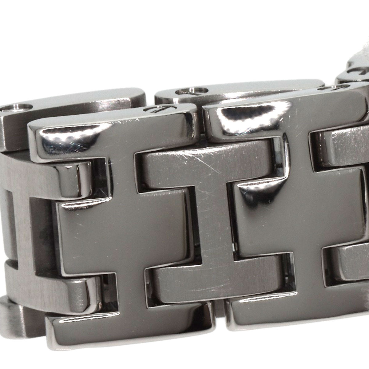 HERMES Watches Quartz CP1.210 Stainless Steel , Stainless Steel Silver Clipper Classic Silver dial Women Used