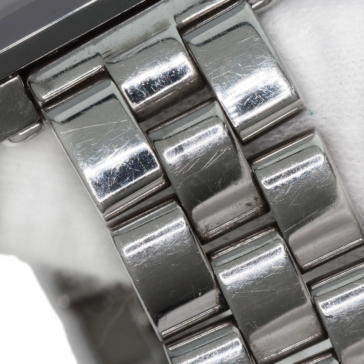 GUCCI Watches Quartz 3600L Stainless Steel , Stainless Steel Silver G logo black dial Women Used