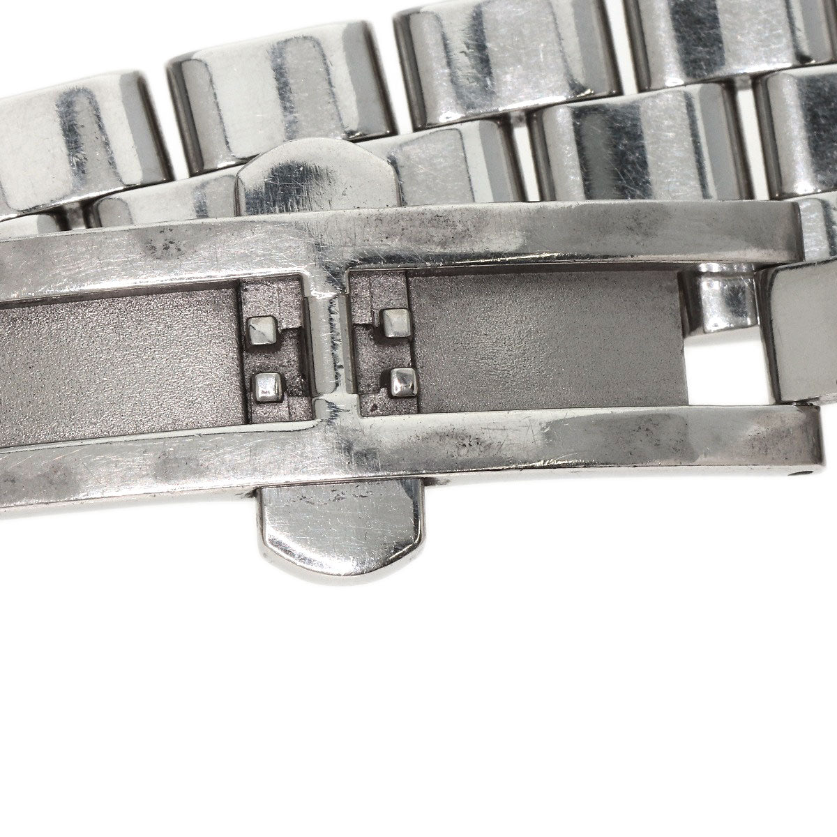 GUCCI Watches Quartz 3600L Stainless Steel , Stainless Steel Silver G logo black dial Women Used