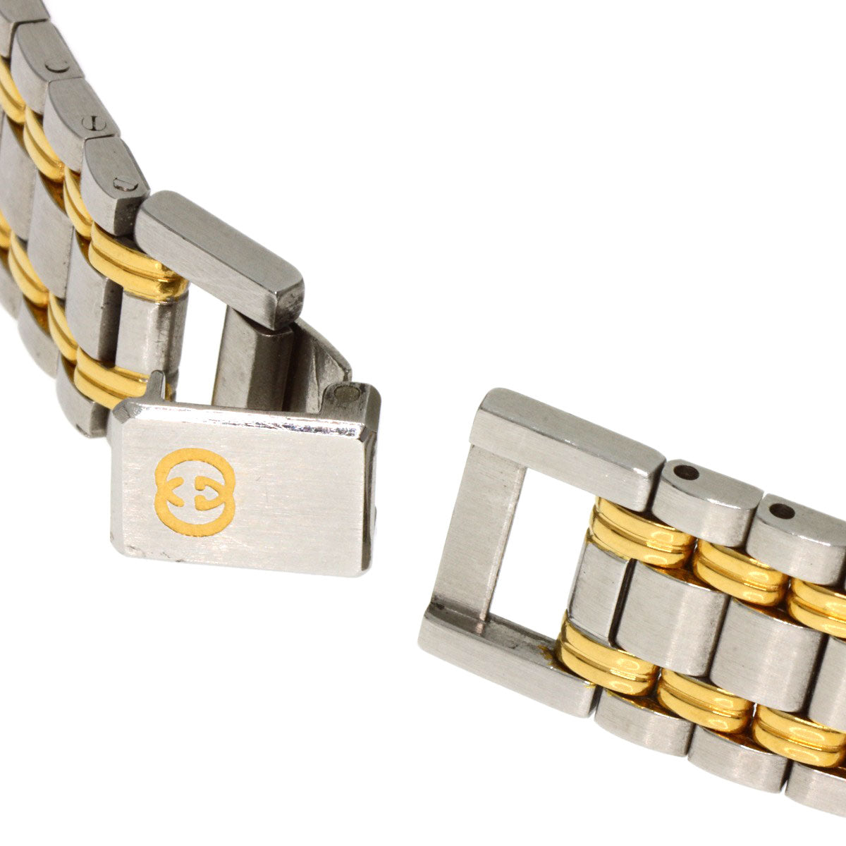 GUCCI Watches Quartz 9000L Stainless Steel , SSxGP , Gold Plated gold Round face Ivory dial Women Used