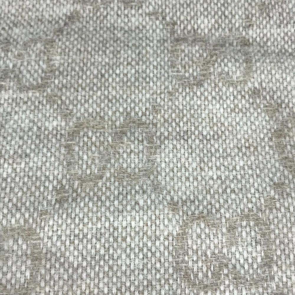 GUCCI Scarf 570603 wool beige GG Shelly line mens Used