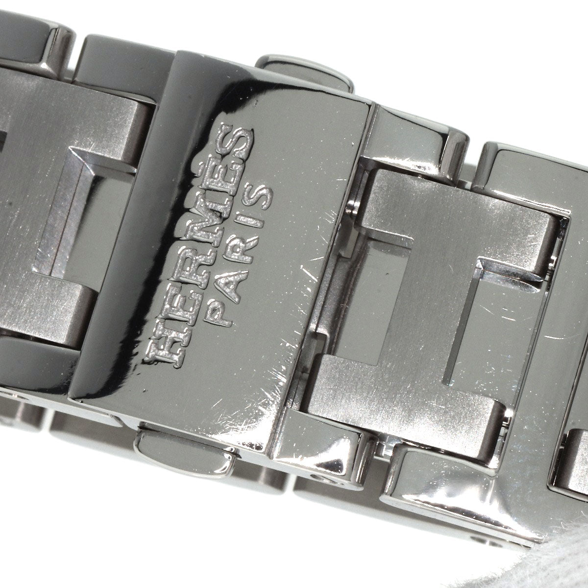 HERMES Watches Quartz CL2.317 Stainless Steel , Stainless Steel Silver Clipper diver blue dial Boys Used