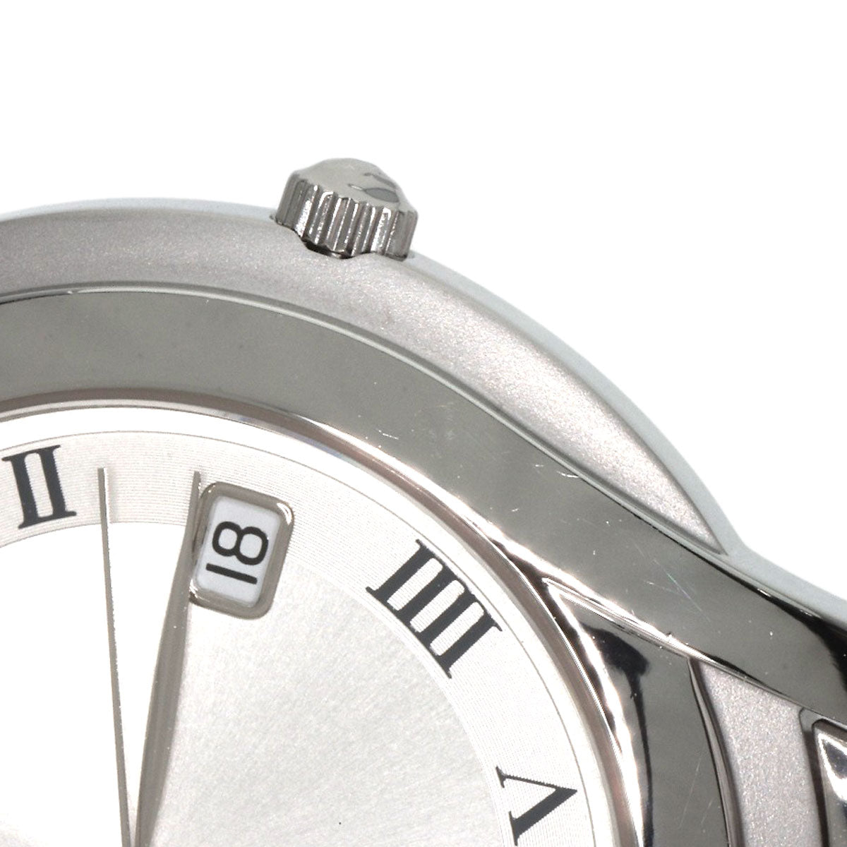 GUCCI Watches Quartz 5500M Stainless Steel , Stainless Steel Silver Round face Silver dial mens Used