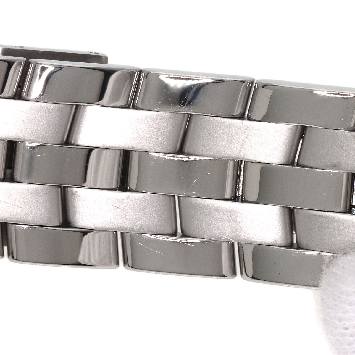 GUCCI Watches Quartz 5500M Stainless Steel , Stainless Steel Silver Round face Silver dial mens Used
