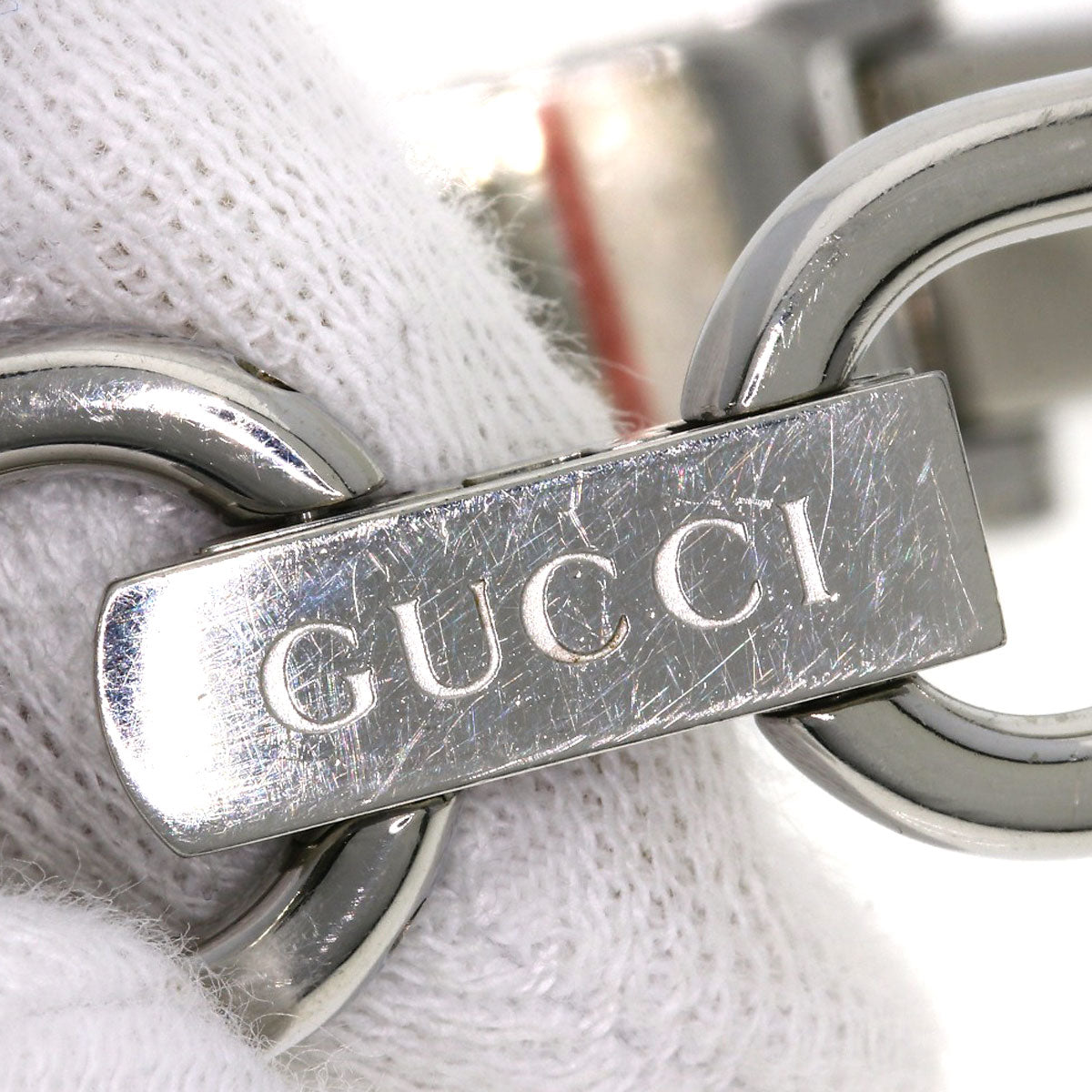 GUCCI Watches Quartz 1500L Stainless Steel , Stainless Steel Silver Square face blue dial Women Used