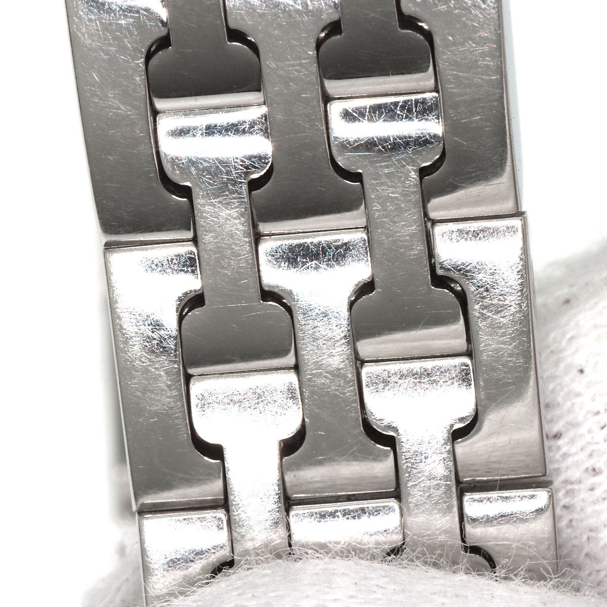 HERMES Watches Quartz HH1.210 Stainless Steel , Stainless Steel Silver H watch Silver dial Women Used