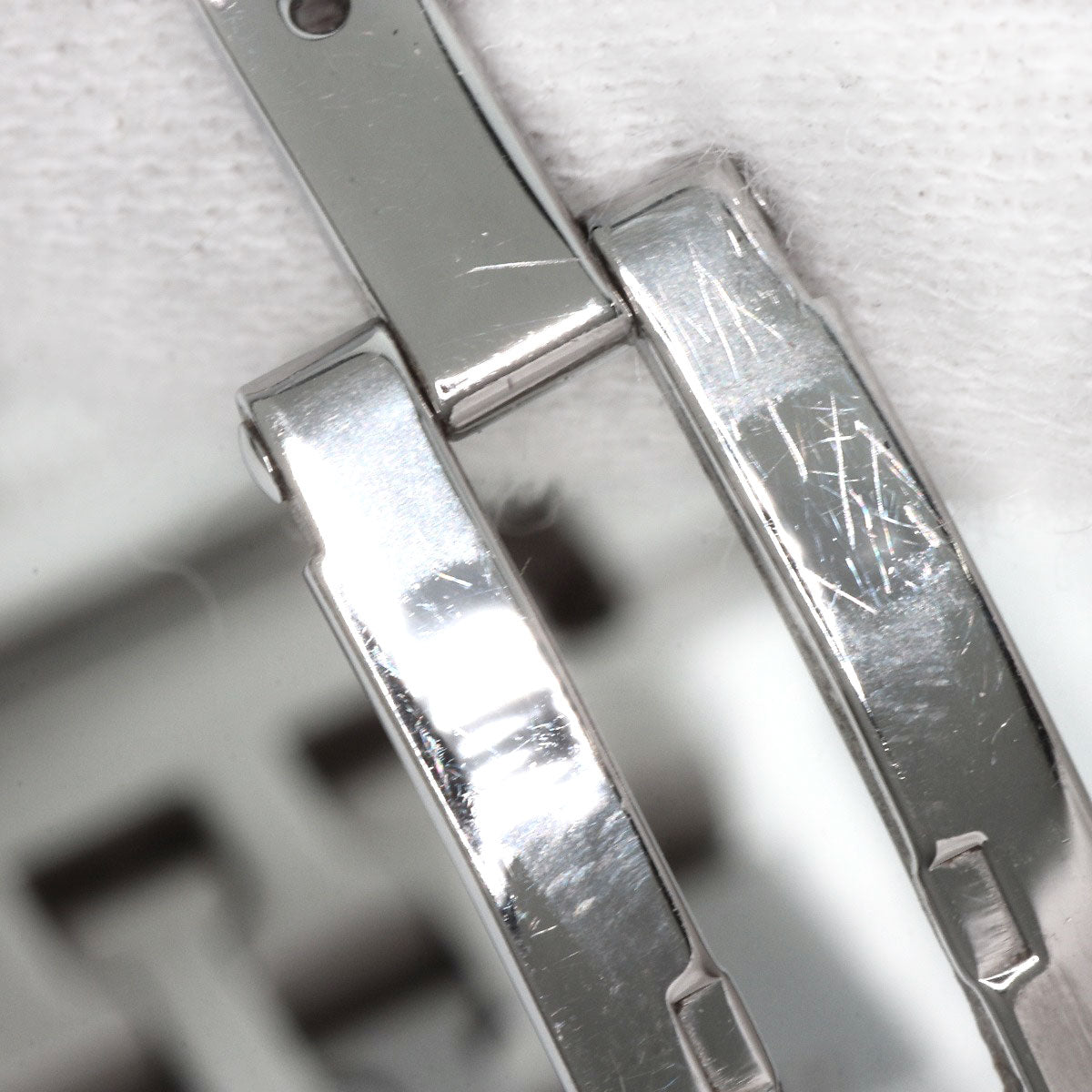 HERMES Watches Quartz HH1.210 Stainless Steel , Stainless Steel Silver H watch Silver dial Women Used