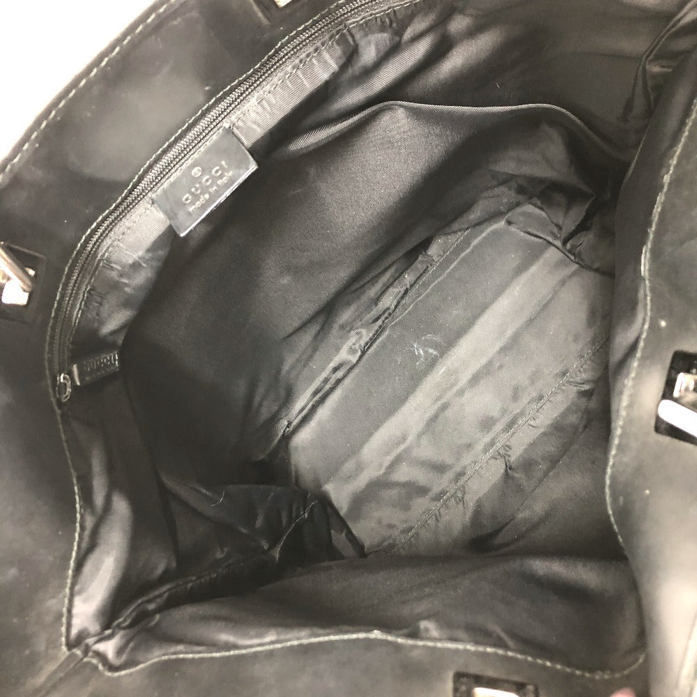 GUCCI Tote Bag 31243 GG canvas black GG canvas